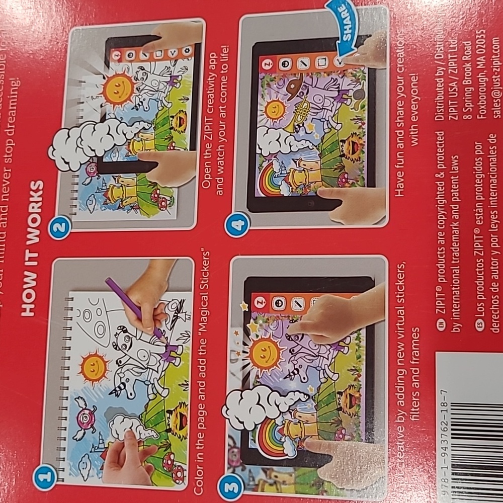 Interactive Coloring Book New - Picture 2 of 7